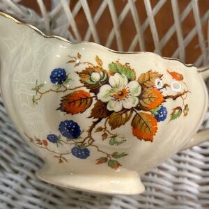 Vintage J and G Meakin Sunshine Pattern Made In England Creamer